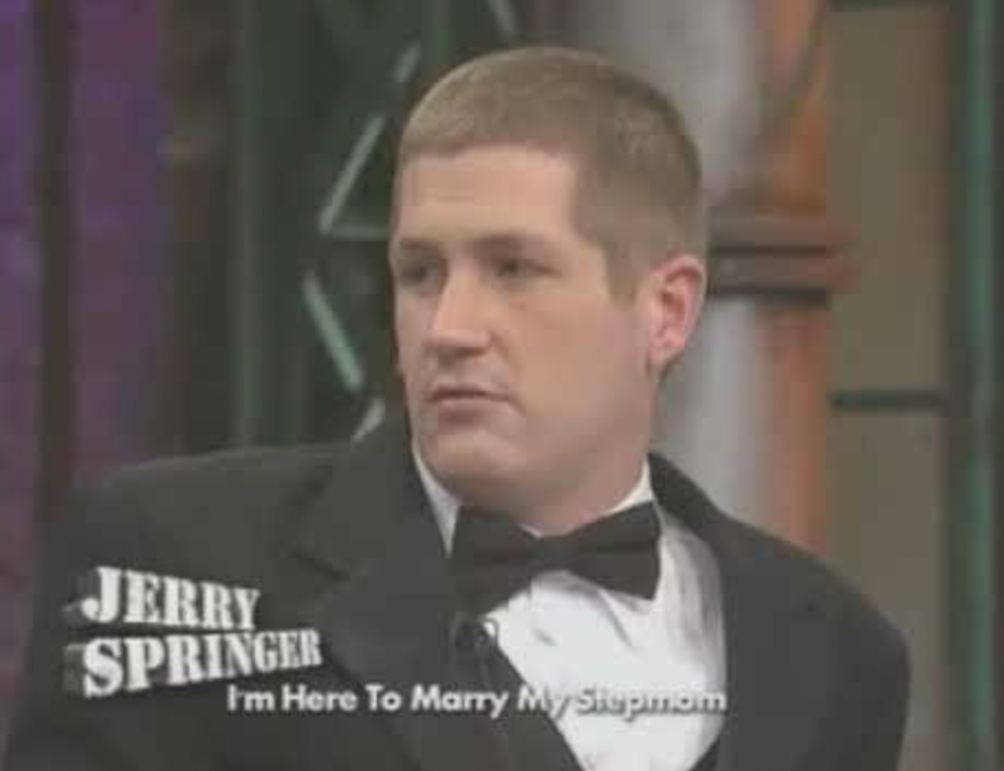 photo caption - Jerry Springer I'm Here To Marry My Siepmom